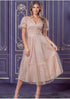 VESTIDO CON LENTEJUELAS AD9098