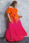 VESTIDO BI COLOR IDP19742