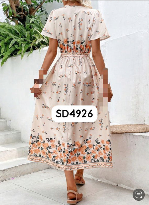 VESTIDO ESTAMPADO SD4926