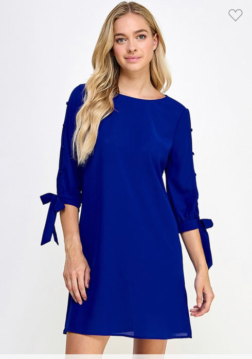 VESTIDO 3/4 LISO 36668DE