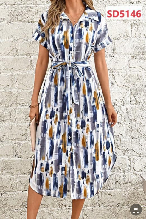 VESTIDO ESTAMPADO SD5146