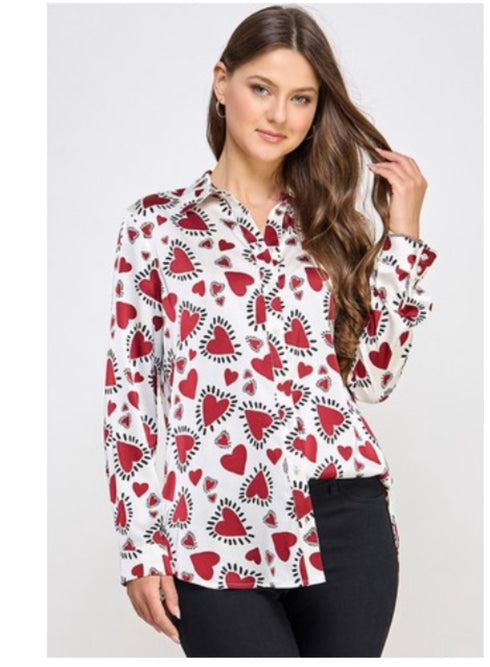 BLUSA DE CORAZONES 39369T-8