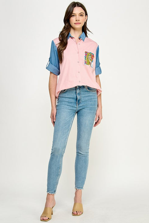 CAMISERA ESTAMPADA JJ1986