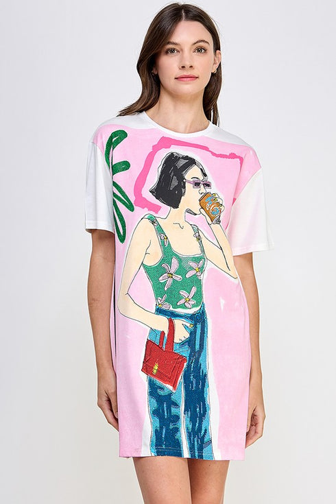 VESTIDO ESTAMPADO2 JJ3211