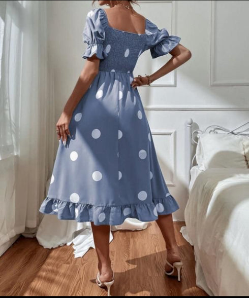 VESTIDO DE LUNARES SD4938