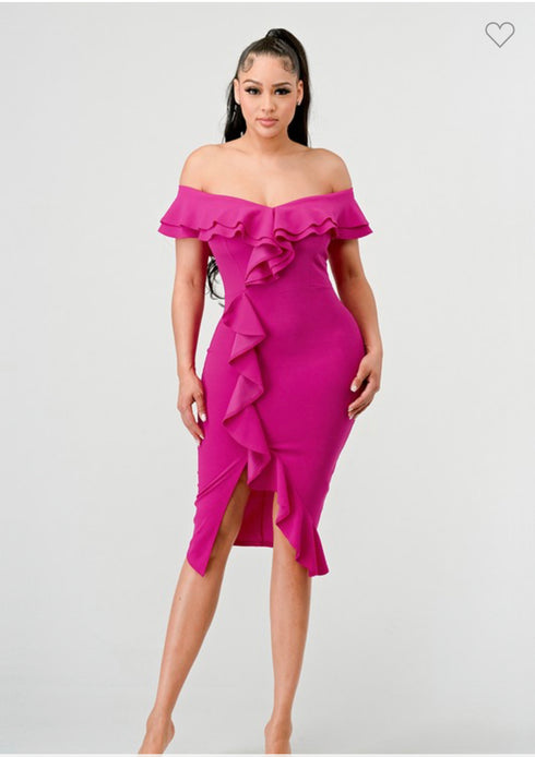 VESTIDO CON OLANES 94728