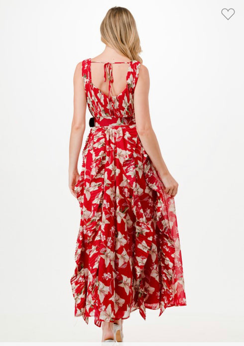 VESTIDO CON CINTO LD5319