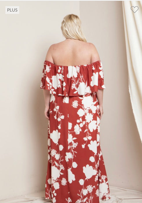 VESTIDO CAMPESINO ESTAMPADO PM40211