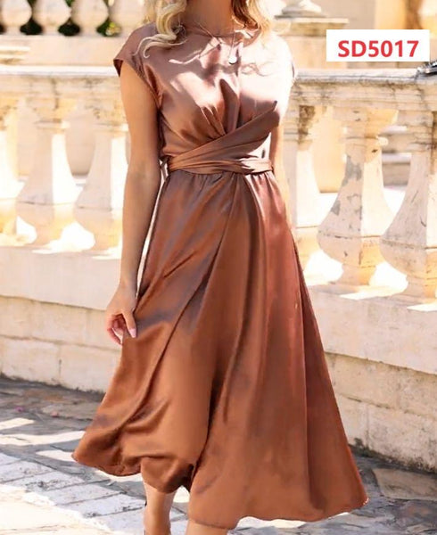 VESTIDO SATIN SD5017