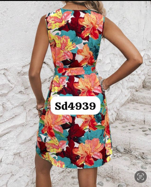 VESTIDO FLOREADO SD4939