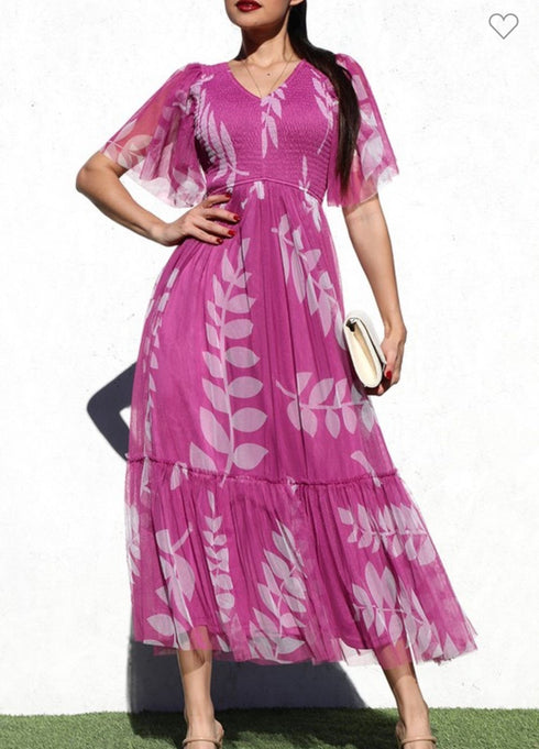 VESTIDO RUFFLE DD6193