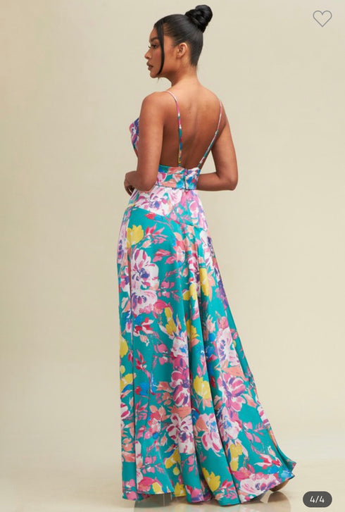 VESTIDO ESTAMPADO LD9556