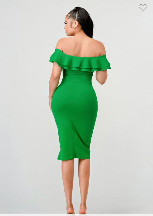 VESTIDO CON OLANES 94728