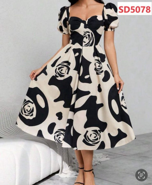 VESTIDO ESTAMPADO SD5078