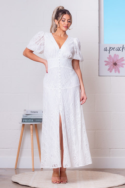 VESTIDO DE ENCAJE ZD48890