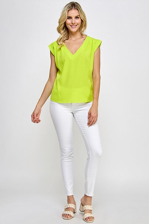 BLUSA CUELLO V 38278TE