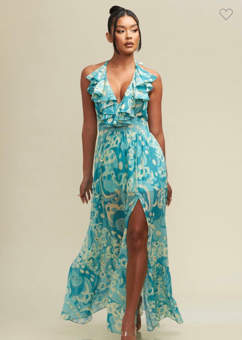 VESTIDO ESTAMPADO LD9522