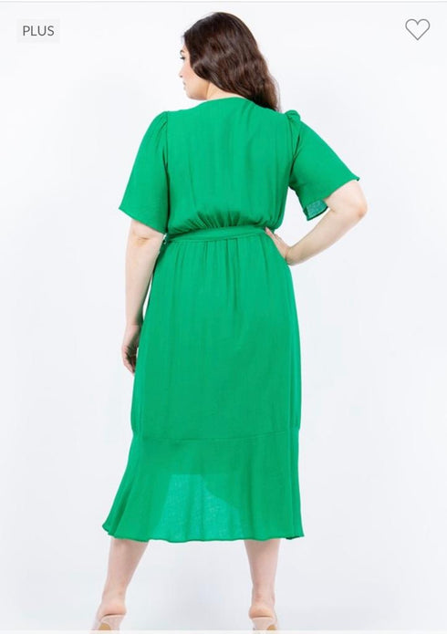 VESTIDO DETALLE EN CINTURA MG1365