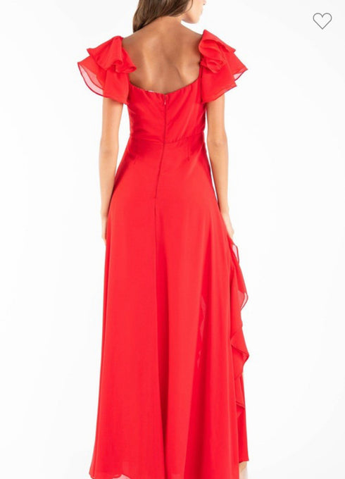 VESTIDO DETALLE EN HOMBRO RVD2626