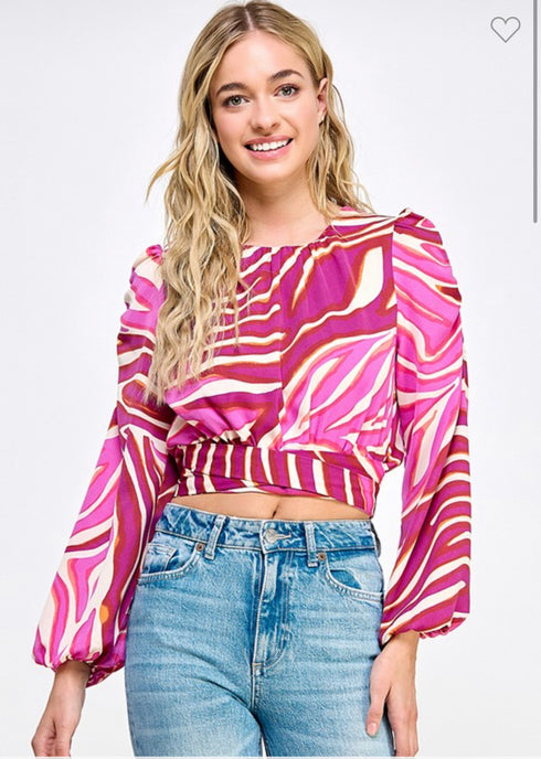 BLUSA ESTAMPADA 30770T-1