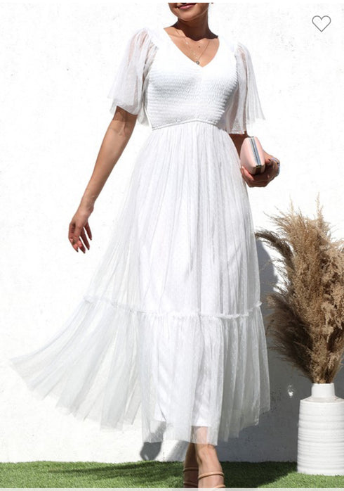 VESTIDO RUFFLE DD4650