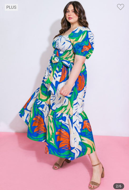 VESTIDO ESTAMPADO ID20814-P