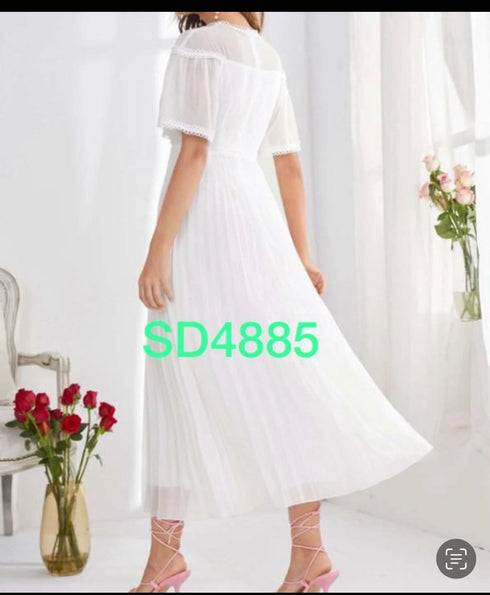 VESTIDO ENCAJE SD4885