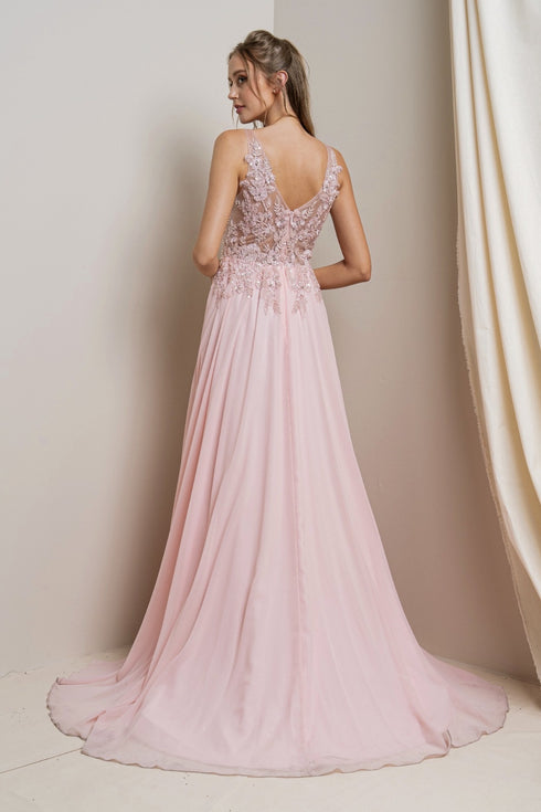 VESTIDO DE GALA W21144