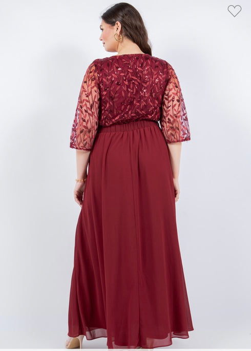 VESTIDO MANGA LARGA MG8194