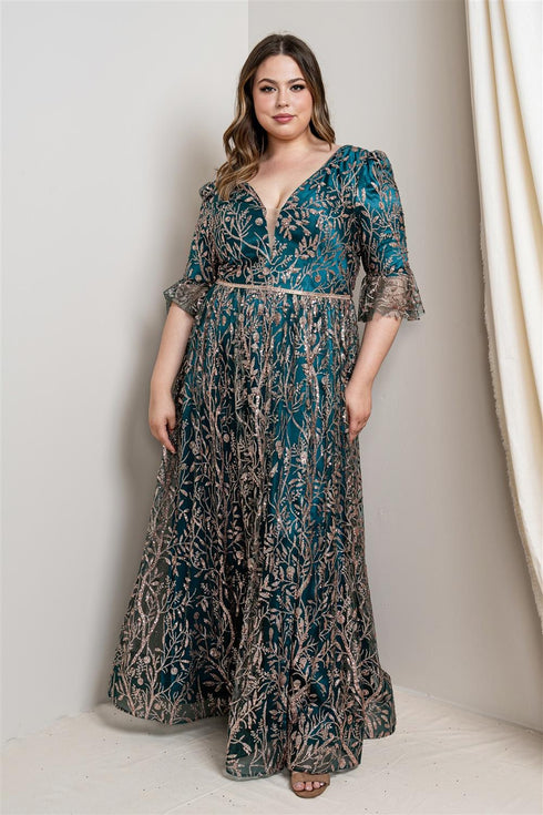 VESTIDO CON MANGAS PM40310