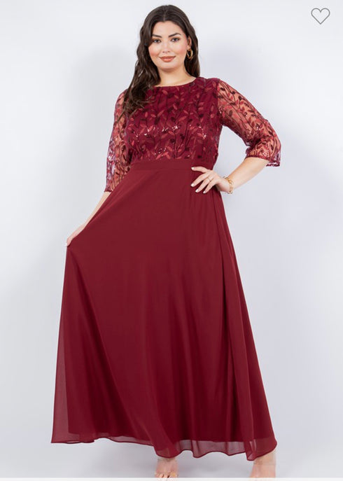 VESTIDO MANGA LARGA MG8194