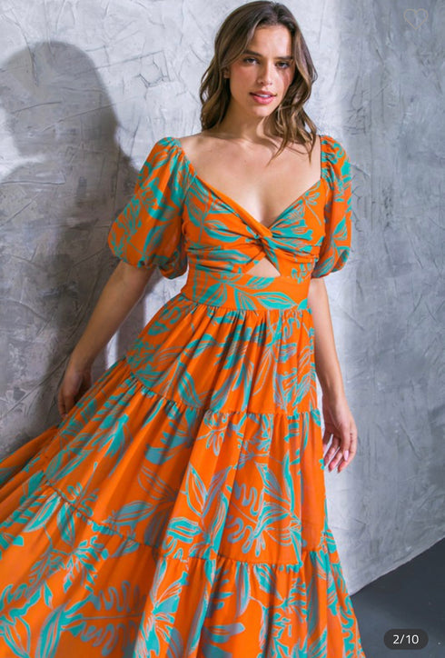 VESTIDO DETALLE EN CINTURA ID19513