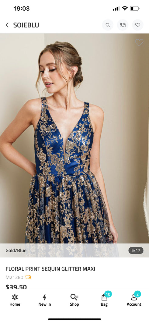 VESTIDO DE NOCHE M21260