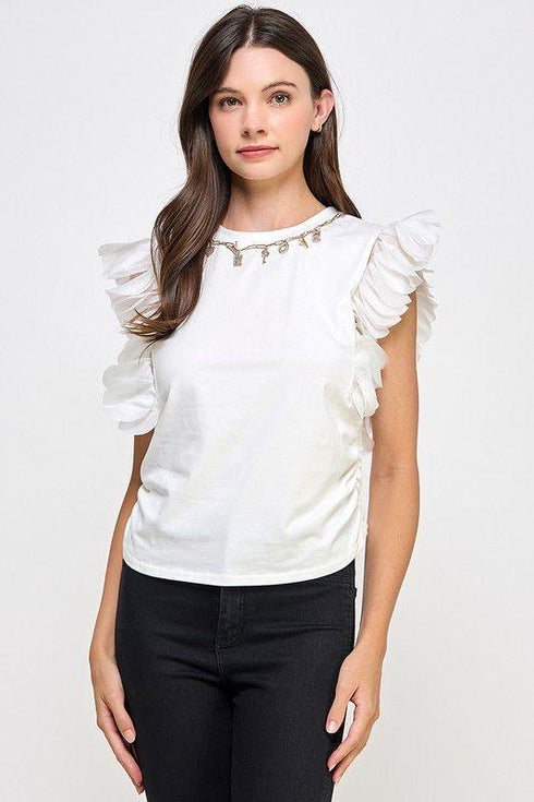 BLUSA CON COLLAR LP30132