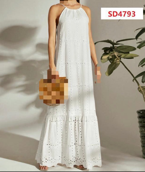 VESTIDO ENCAJE SD4793