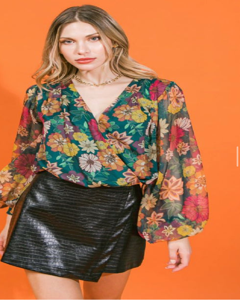 BLUSA ESTAMPADA IT11654-RD