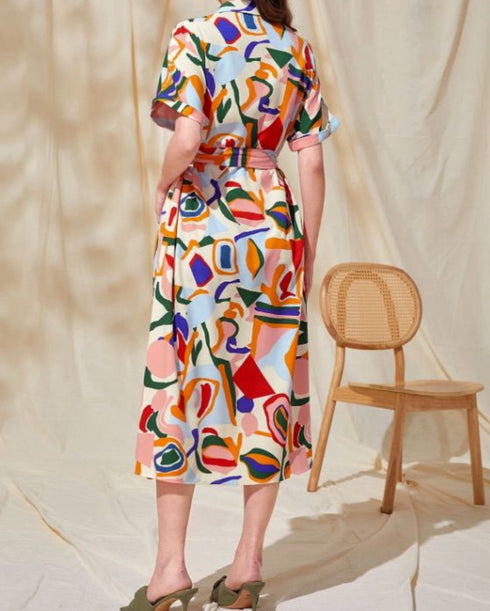 VESTIDO ESTAMPADO SD5081