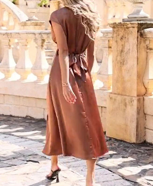 VESTIDO SATIN SD5017