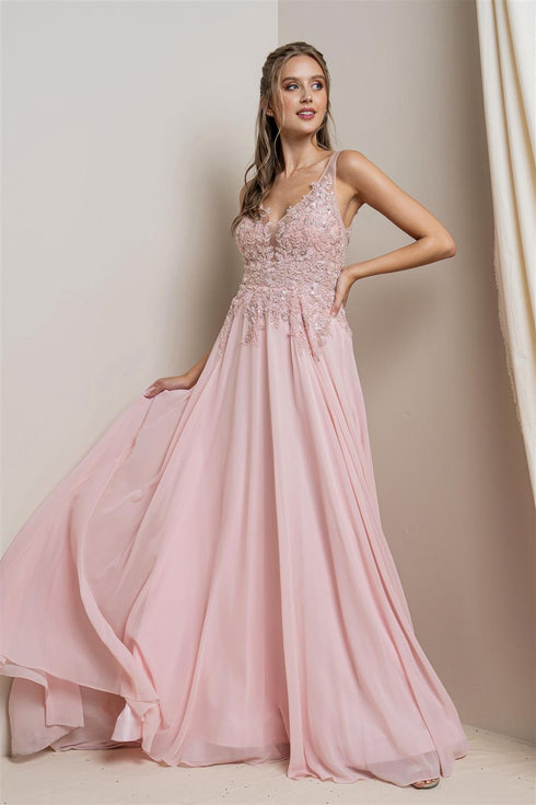 VESTIDO DE GALA W21144