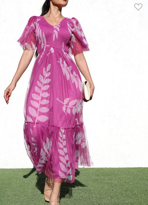 VESTIDO RUFFLE DD6193