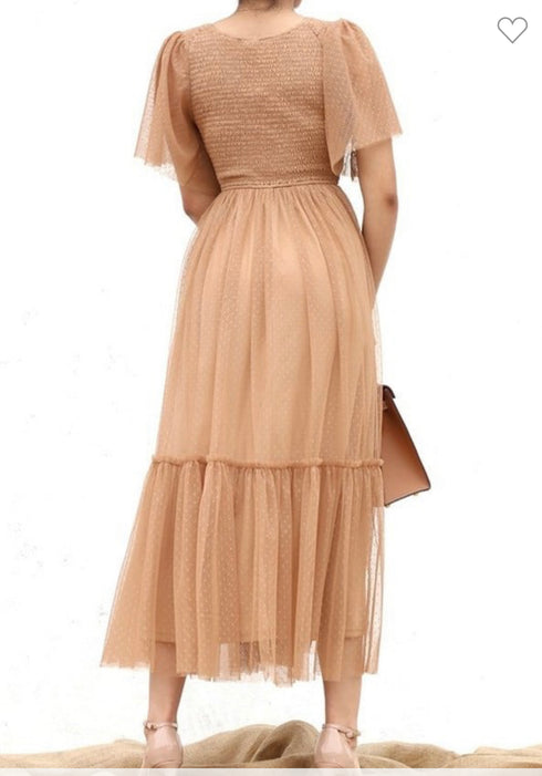 VESTIDO CON MANGAS DD4650