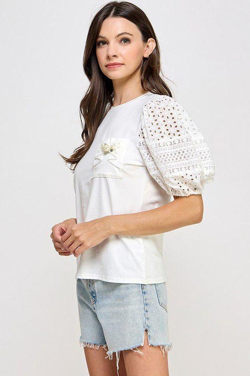 BLUSA CON PERLAS LP32037