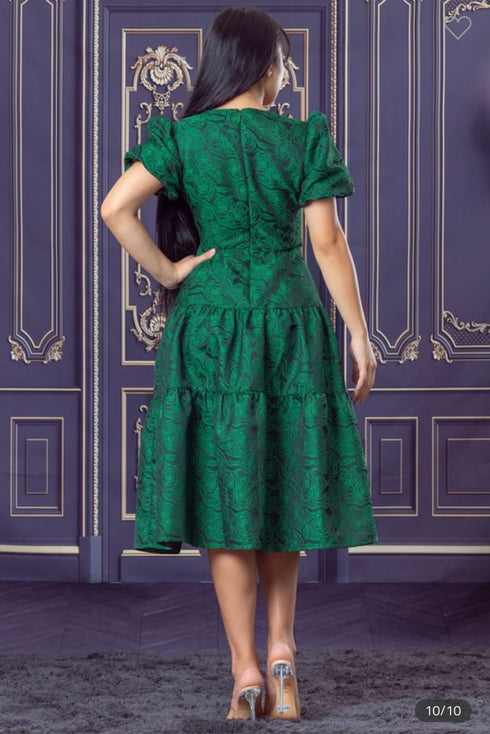 VESTIDO CUELLO V ZD48656