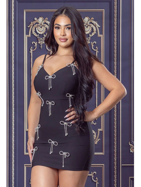 VESTIDO DE MOÑOS ZD48728