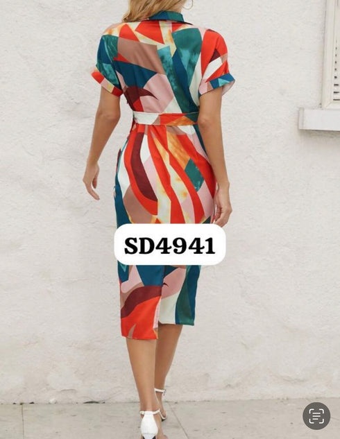 VESTIDO ESTAMPADO SD4941