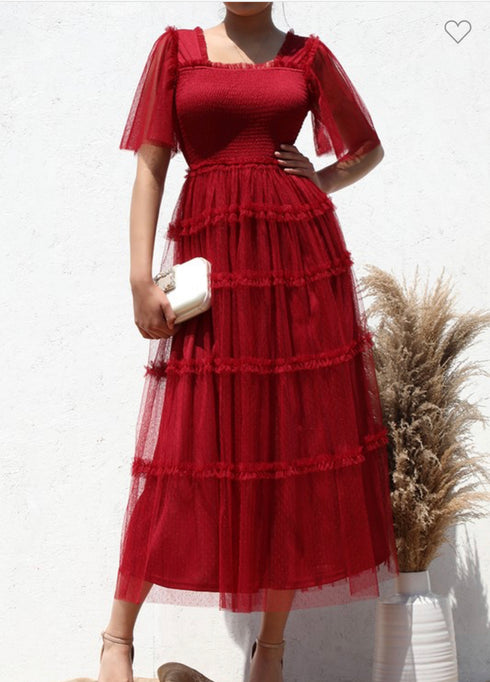 VESTIDO RUFFLELD DD4649