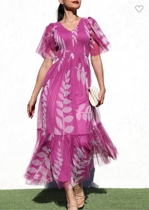 VESTIDO RUFFLE DD6193