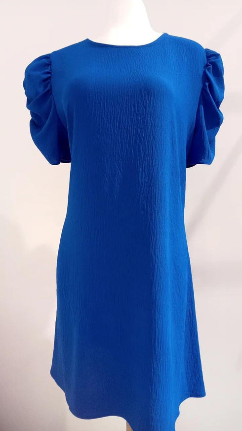 VESTIDO MANGA PUFF DP5819