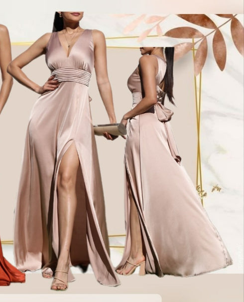 VESTIDO SATIN DD4127