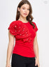 BLUSA CON FLOR JJ10055